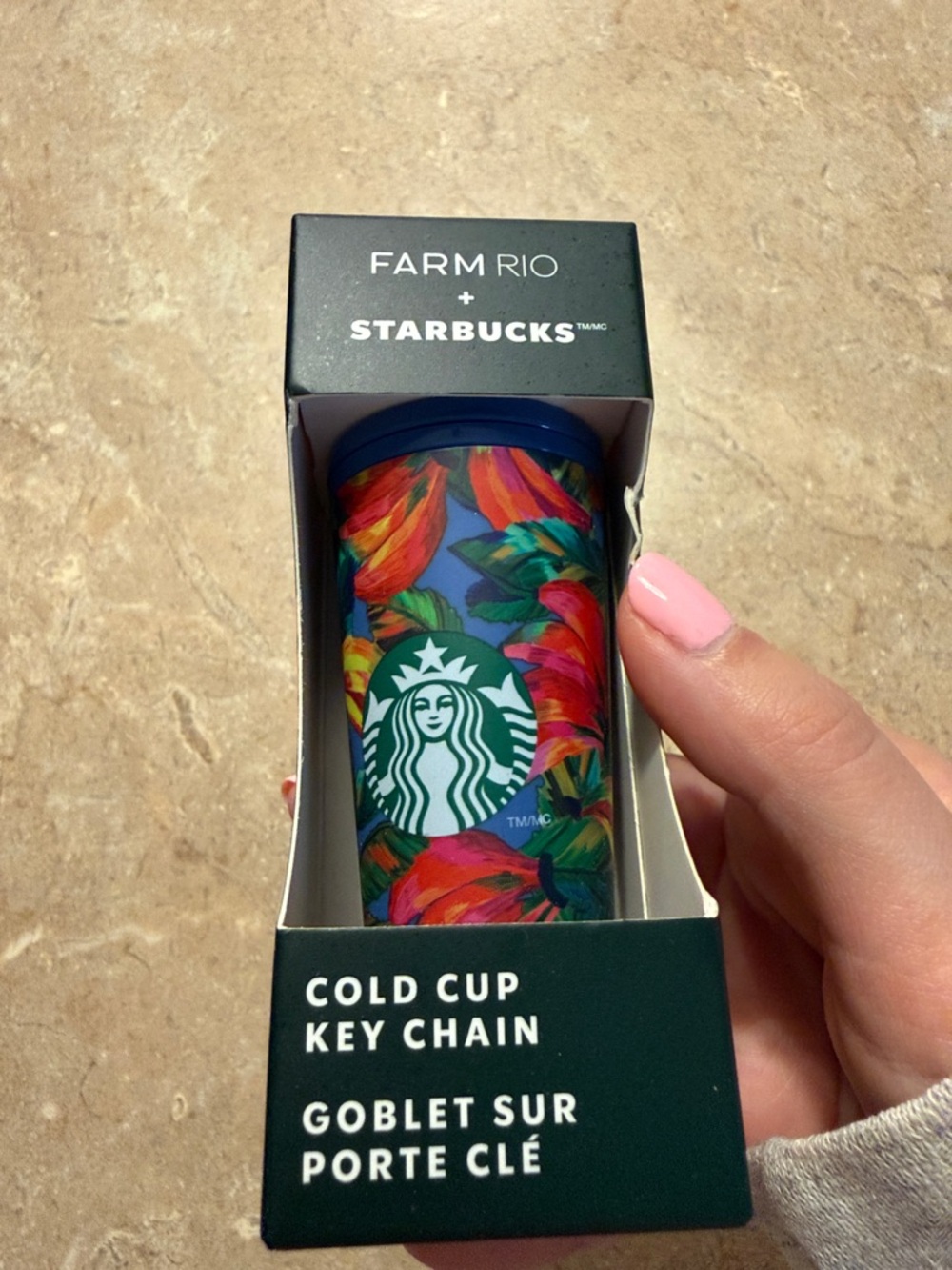 FARM Rio x Starbucks Cold Cup Keychain - Picture 5 of 5